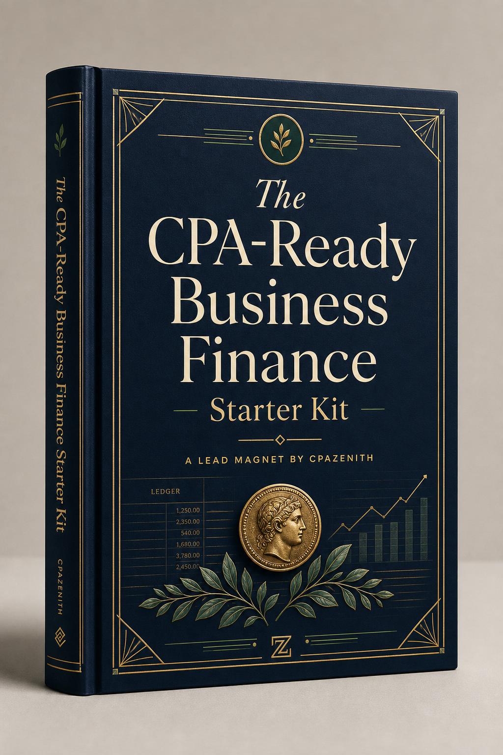 The CPA-Ready Business Finance Starter Kit cover