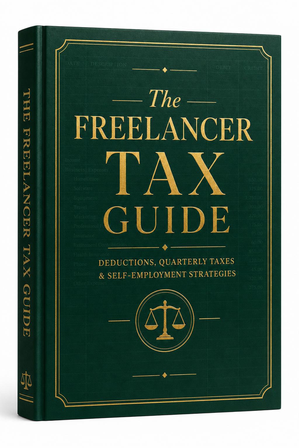 The Freelancer Tax Guide book cover