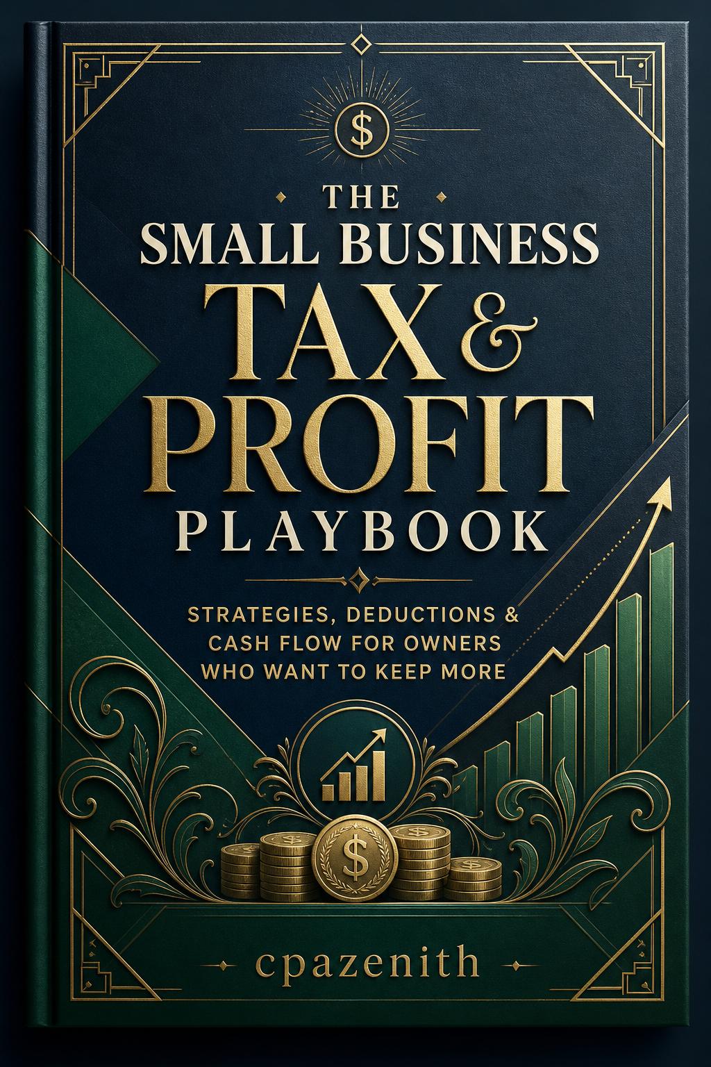 The Small Business Tax & Profit Playbook book cover